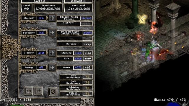 Ubers run with my untwinked assassin (with commentary) смотреть онлайн