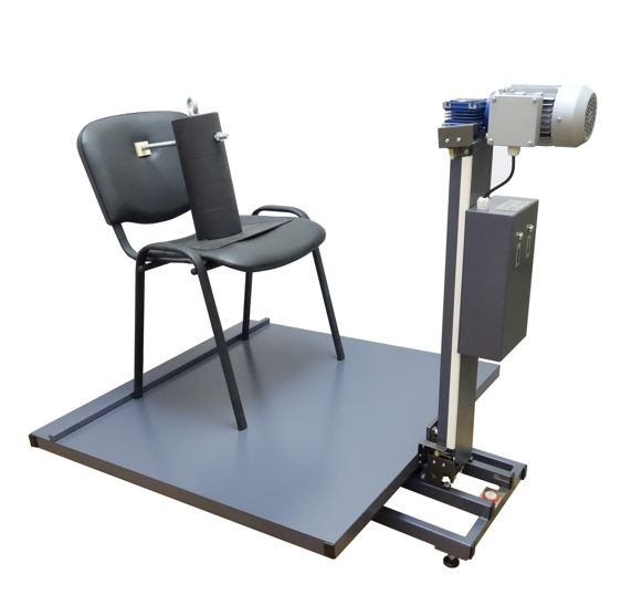 Наклонная плоскость с угломером для проверки устойчивости на опрокидывание стульев МТ 638 смотреть онлайн