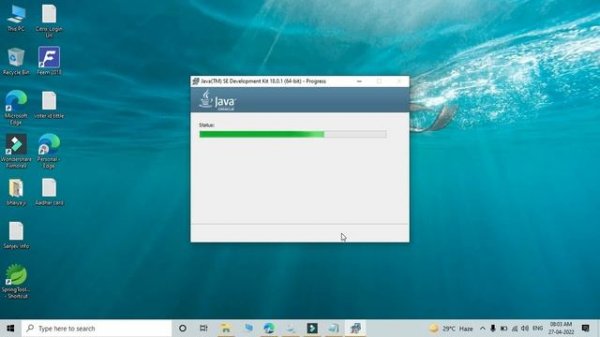 Java 18 download and install | Run Java 18 First  Program #javatcoding