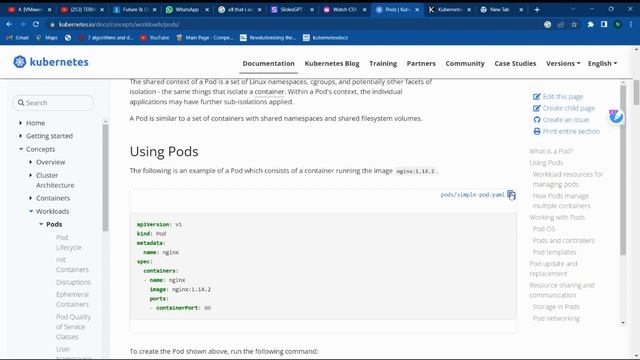 pods in kubernetes || types of pod creation with examples смотреть онлайн