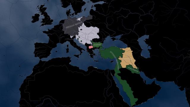 Hoi 4 Cental powers Battle royale Timelapse смотреть онлайн
