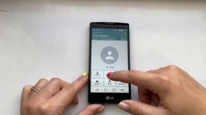 LG Spirit (H422) Incoming call