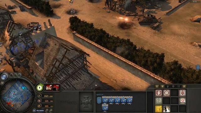 Company of Heroes Eastern Front Wehrmacht (Volksgrenadier spam) смотреть онлайн