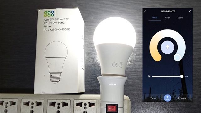 Tuya Smart Wifi RGB Bulb смотреть онлайн