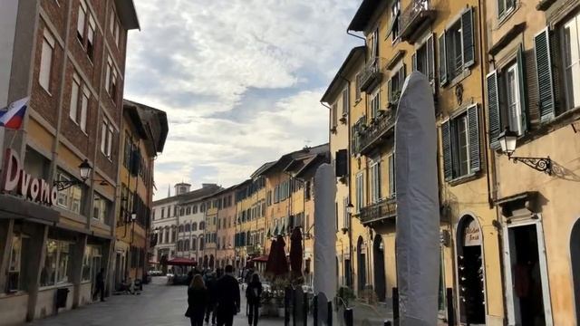 Пиза. Прогулка до собора. Pisa, Italia. Путешествие по Италии смотреть онлайн