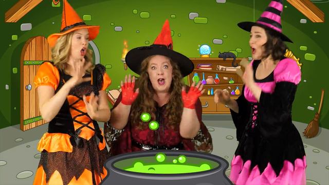 Ведьмы на Хэллоуин - Детская Хеллоуинская песня 🎃 смотреть онлайн