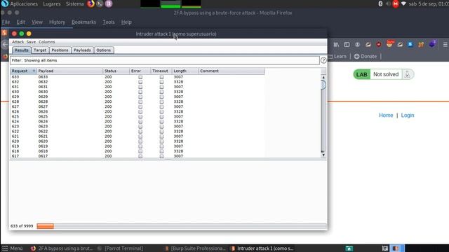 2FA bypass using a brute-force attack смотреть онлайн