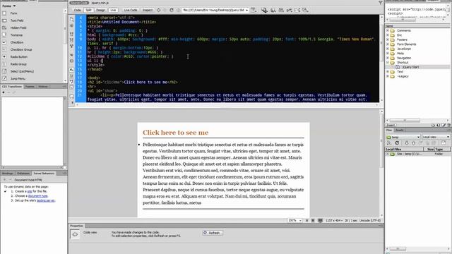 jQuery "slideToggle" смотреть онлайн