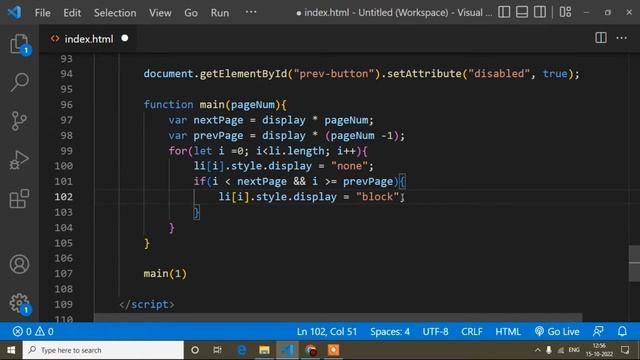 How To Create Pagination Using Custom Javascript Code || Javascript Tutorial || Javascript Course смотреть онлайн