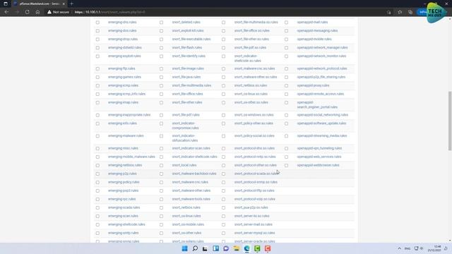 PfSense Snort Configuration (IPS \ IDS)