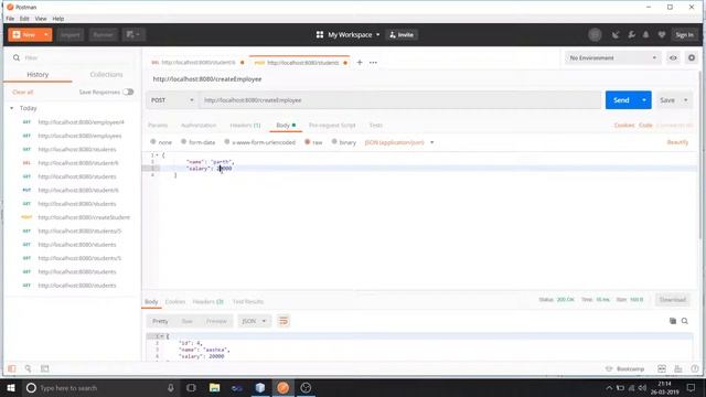 REST API using Spring Boot, MySQL, JPA repository and Postman tool смотреть онлайн