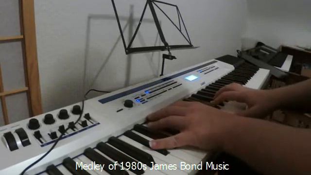 Live Piano: 1980s James Bond Songs: Sheena Easton/Duran Duran/Aha/Gladys Knight смотреть онлайн