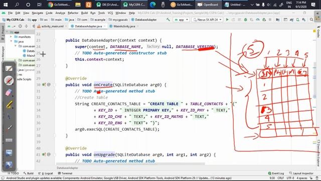 Day 6: SQLite Database in android | CGPA Calculator app using Android Studio смотреть онлайн