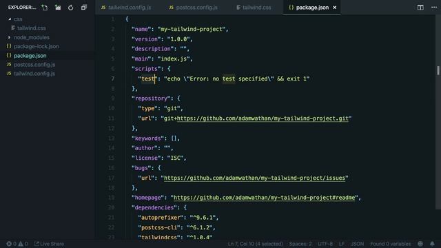 Designing with Tailwind CSS: Setting up Tailwind and PostCSS смотреть онлайн