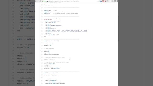 5.0 Torch7 training script tutorial смотреть онлайн