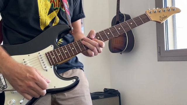 Kate Bush and David Gilmour - Running Up That Hill guitar cover смотреть онлайн