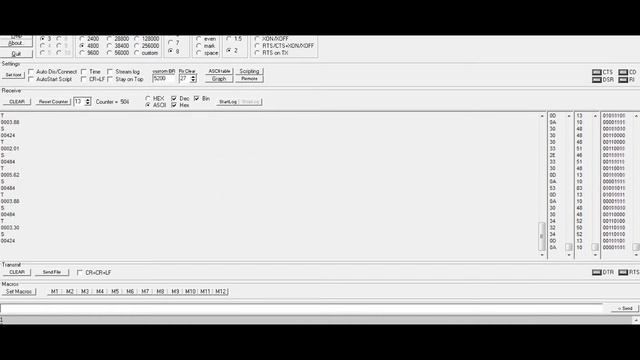 Отправка данных из COM-порта на WEB-страницу. Графики в реальном времени. смотреть онлайн