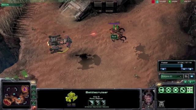 Starcraft 2 - Terran Battlecruiser vs Two Zerg Corruptors - No Upgrades/Powers смотреть онлайн