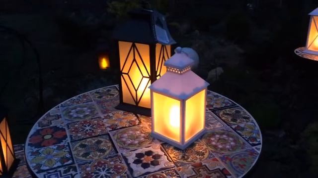 Фонарь ЧАРУЮЩИЙ СВЕТ, 'живое пламя', 36 LED, 31 см, черный, батарейки, таймер, KAEMINGK 482295 смотреть онлайн