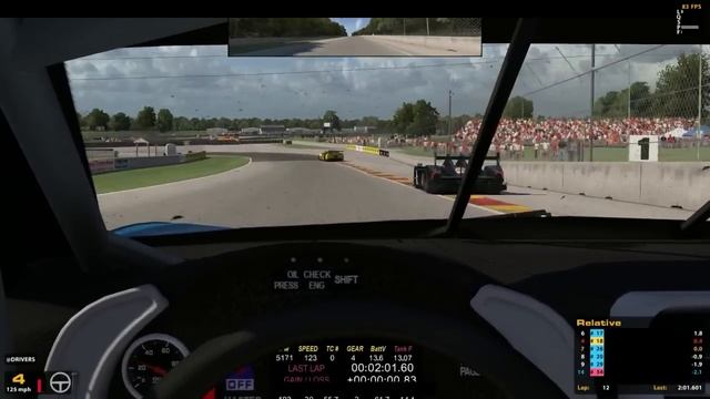 iRacing : "Everyone Was Driving Like ****ing Maniacs!" (Corvette C6R GT1 @ Road America) смотреть онлайн