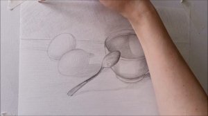 КАК НАРИСОВАТЬ ПРОСТОЙ НАТЮРМОРТ КАРАНДАШОМ. РИСУЕМ ЧАШКУ С ЛОЖКОЙ КАРАНДАШОМ. ПОДРОБНОЕ ОБЪЯСНЕНИЕ