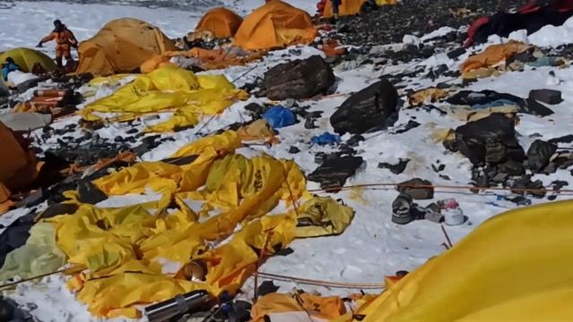 Фрагменты восхождения на Эверест второй группы экспедиции Клуба 7 Вершин