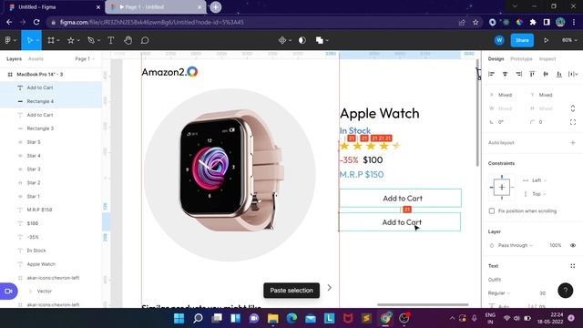 Prototypes in Ecommerce Website UI Design | Figma | Part - 2 смотреть онлайн