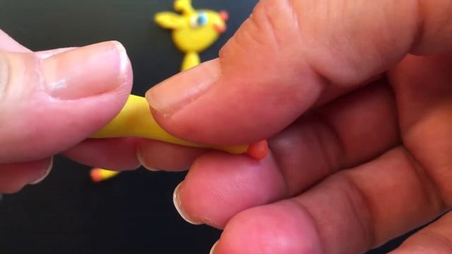 Лепим жирафа из пластилина. ?Буква Ж. Развивающее видео для детей. Sculpting Tutorial смотреть онлайн