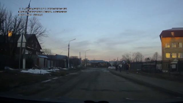 Кашира, вынужденный выезд на встречную полосу. смотреть онлайн