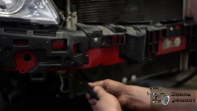 Мойка радиатора на Опеле Астра H смотреть онлайн