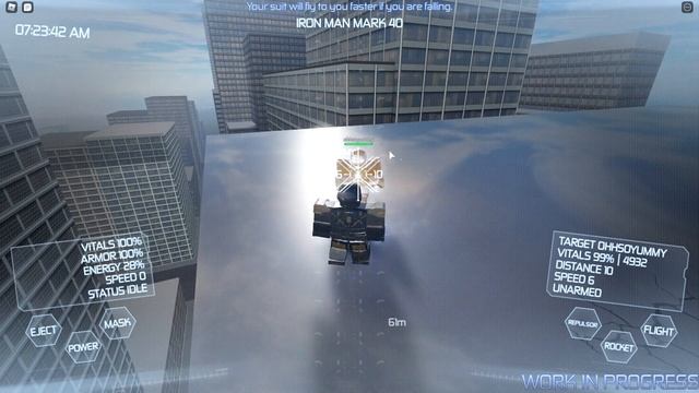 MY FIRST TIME PLAYING... - Iron Man Simulator 2 [ROBLOX] смотреть онлайн