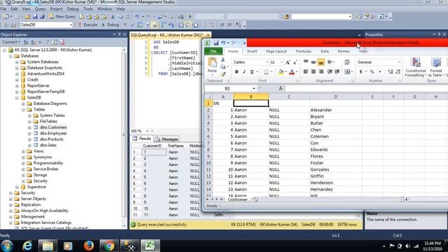 How to Export query result to csv or xlsx in SQL Server Management StudioSSMS смотреть онлайн