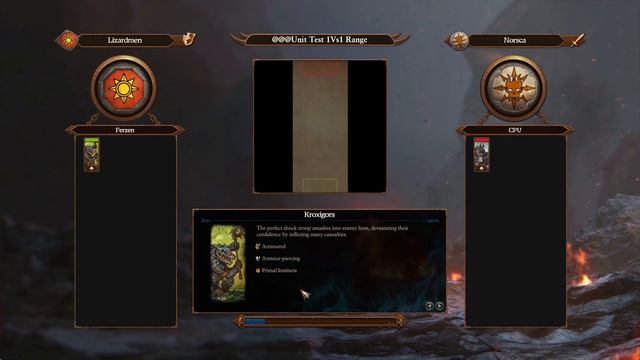 Marauder Champions VS Kroxigors. Total War Warhammer 3 смотреть онлайн