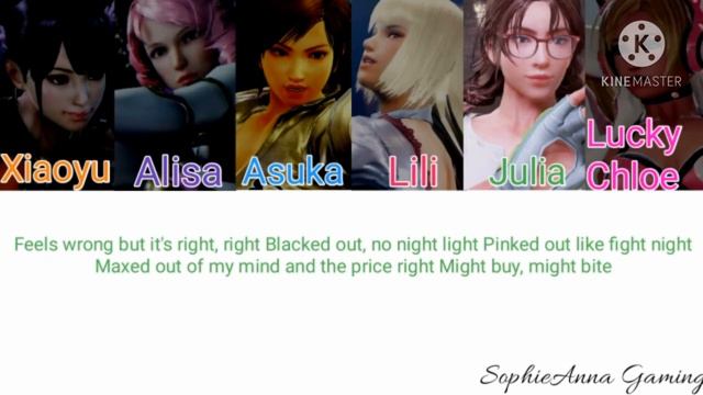 How would Tekken Girls sing "CRAZY OVER YOU"_ BLACKPINK (Color English Lyrics) смотреть онлайн