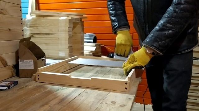 Шестой день работы. Режем сетку на дно смотреть онлайн