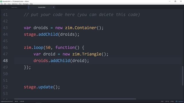 ZIM Capture: 13. Building with Loops - #HTML #Canvas #JavaScript, #CreateJS, #ZIMjs смотреть онлайн