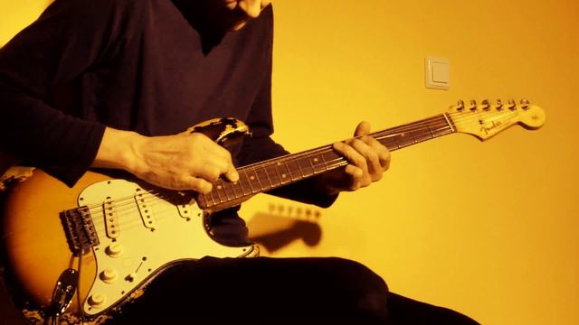 16 bar blues with a real vintage 1962 Fender Stratocaster смотреть онлайн