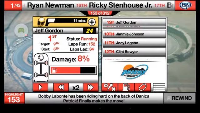NASCAR Manager Let's Play (race 2 Of 36)