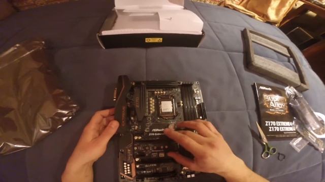 Обзор ASRock Z170 Extreme4 + процессор и память смотреть онлайн