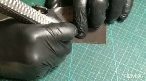 Кожаный чехол  книжка для телефона своими руками.