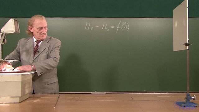 45. Волны и оптика. Двойное лучепреломление (кристалл исландского шпата).mp4