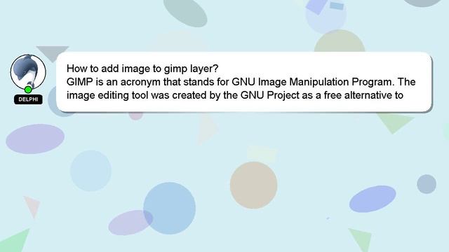 How to add image to gimp layer? смотреть онлайн