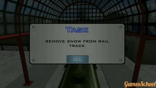Super Diesel Mountain Train Driver Game - Snow Remove On Rail Track - Android Gameplay #2 смотреть онлайн