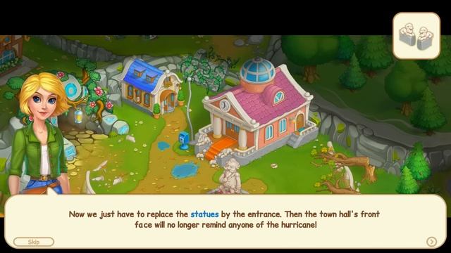 Puzzle Heart | Match-3 Adventure | #2 | Town Hall смотреть онлайн