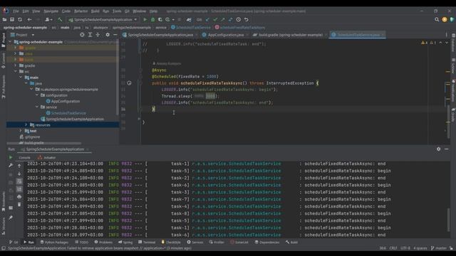 Планировщик задач в Spring или что умеет Spring Scheduler? смотреть онлайн
