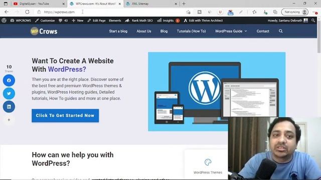 How To Disable Default WordPress Sitemap in Hindi | Using Rank Math Redirection Module | Issue FIX смотреть онлайн