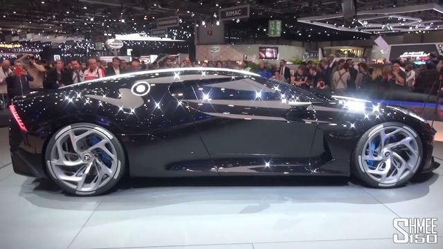 €16.7m BUGATTI LA VOITURE NOIRE - World's Most Expensive New Car! смотреть онлайн