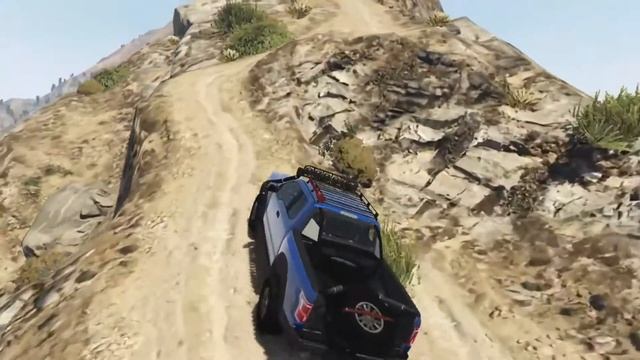 GTA V LOW END PC GAMEPLAY | OFF - ROAD Ride FORD RAPTOR part 6 | 4 GB RAM. смотреть онлайн