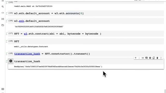 Deploy NFT Smart Contract with Python смотреть онлайн