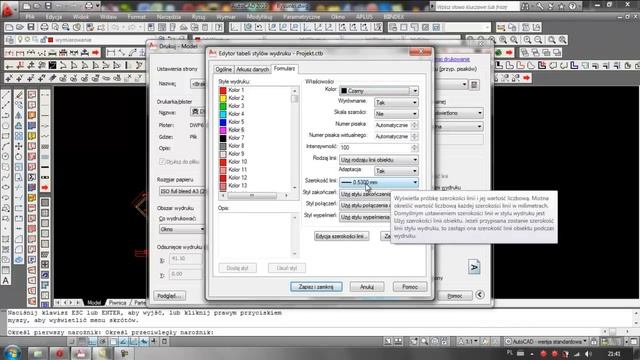 AutoCAD - Styl wydruku смотреть онлайн